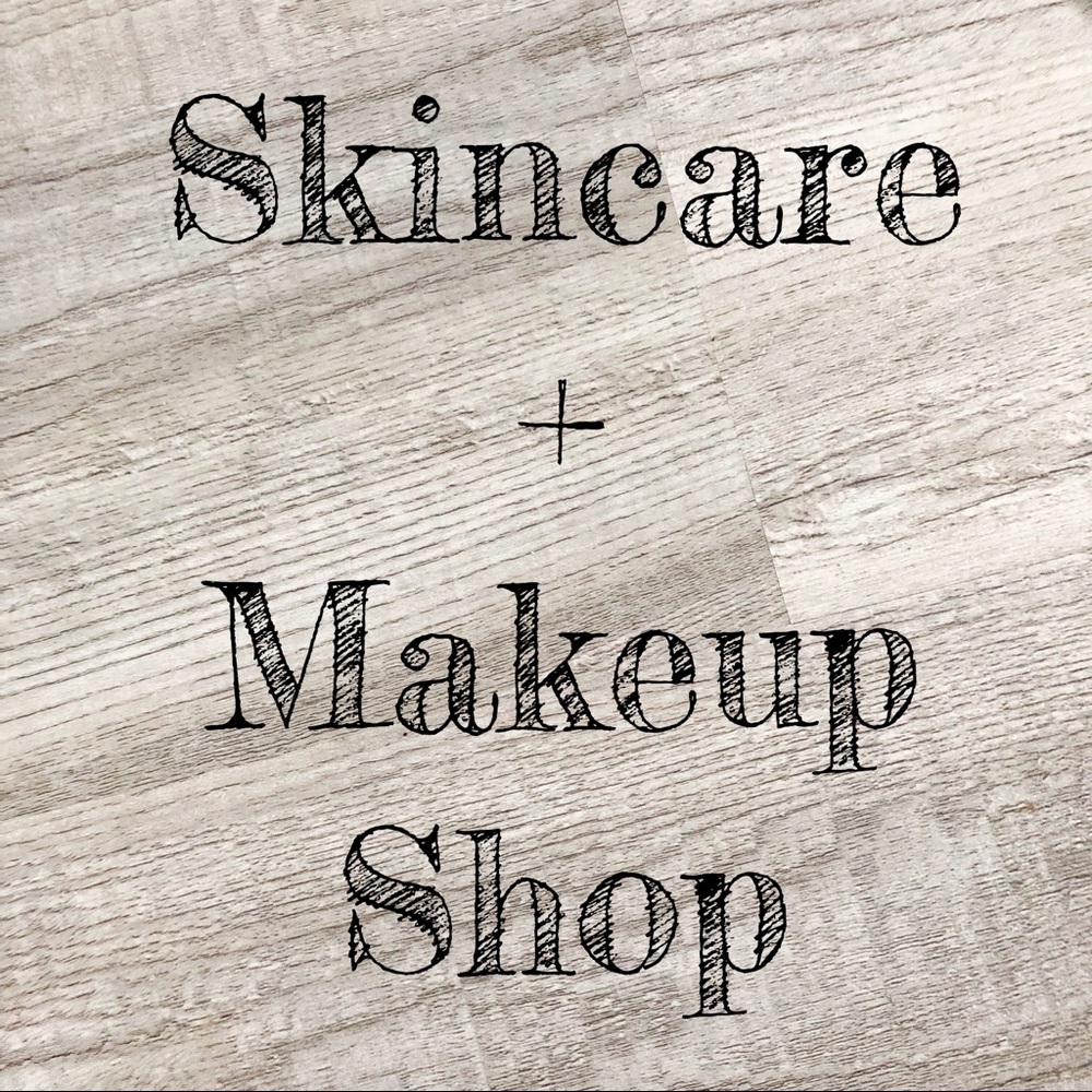 All your skincare + makeup products 🌟